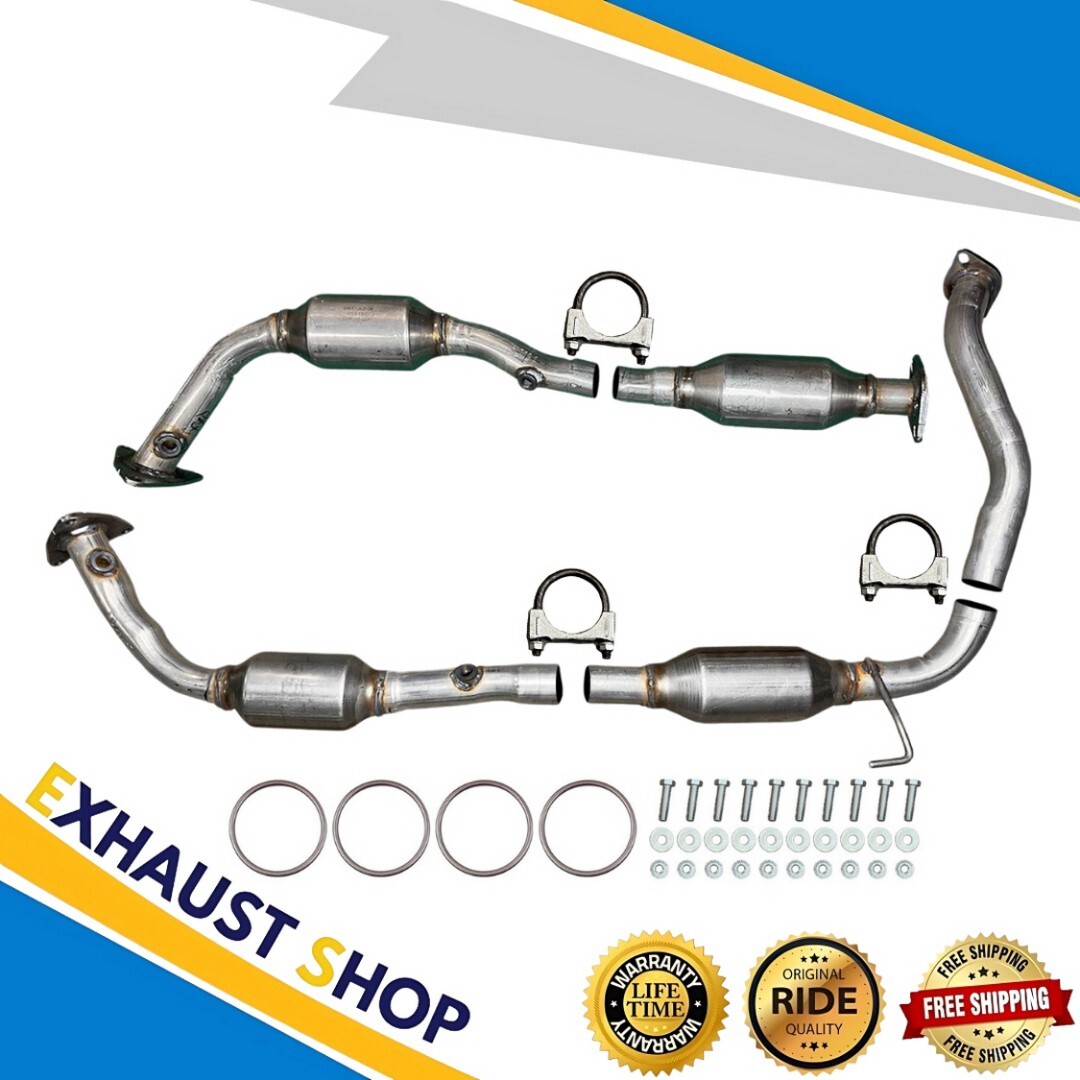 Right+Left Catalytic Converter Fit 2007-2011 Toyota Tundra 4.0L & 4.7L 145.7 