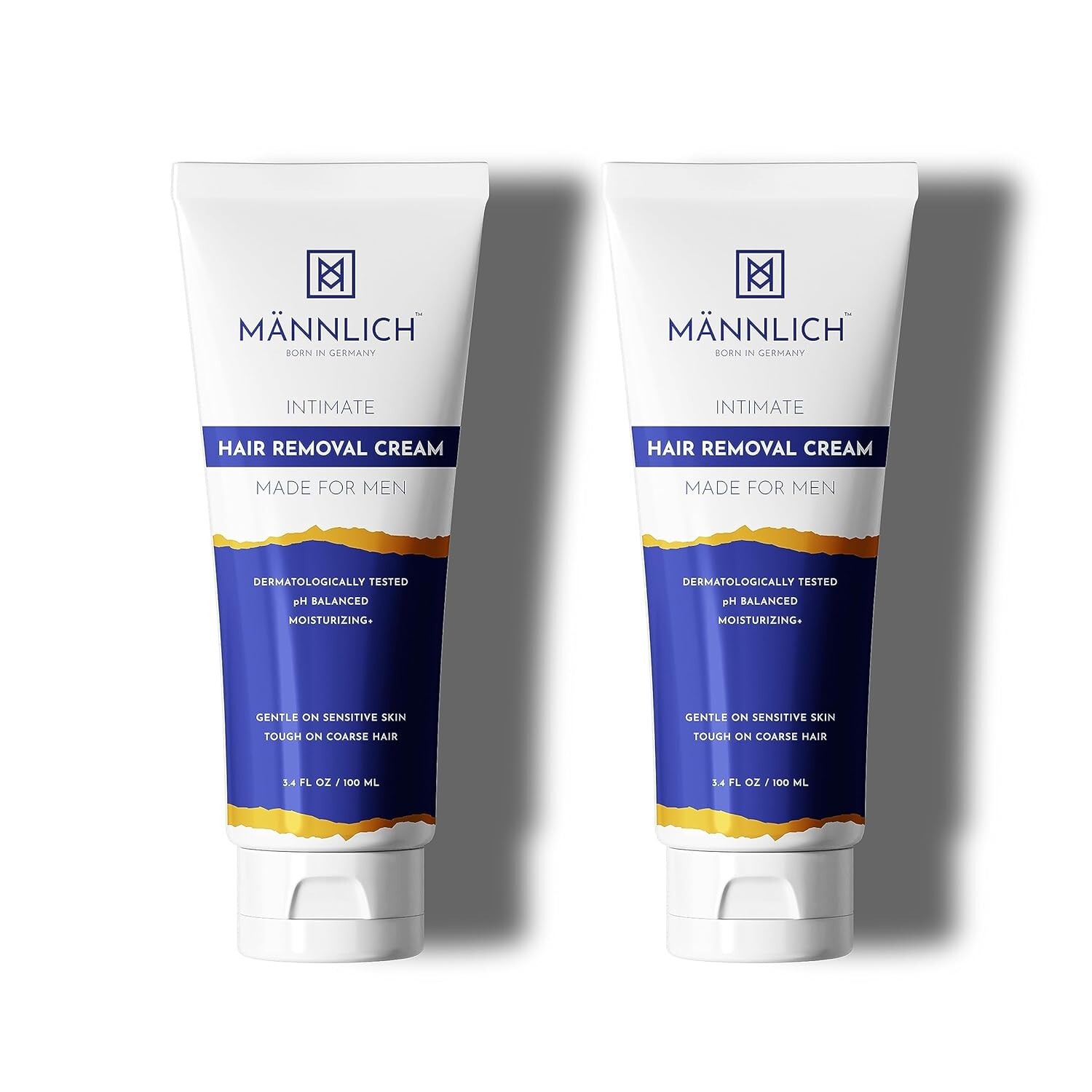 Mannlich Intimate / Private Hair Removal Cream for Men 200g