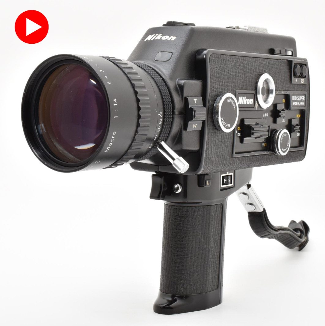 Read [Excellent+5] Nikon R10 Super 8 8mm Cinema Movie Film Camera From Japan