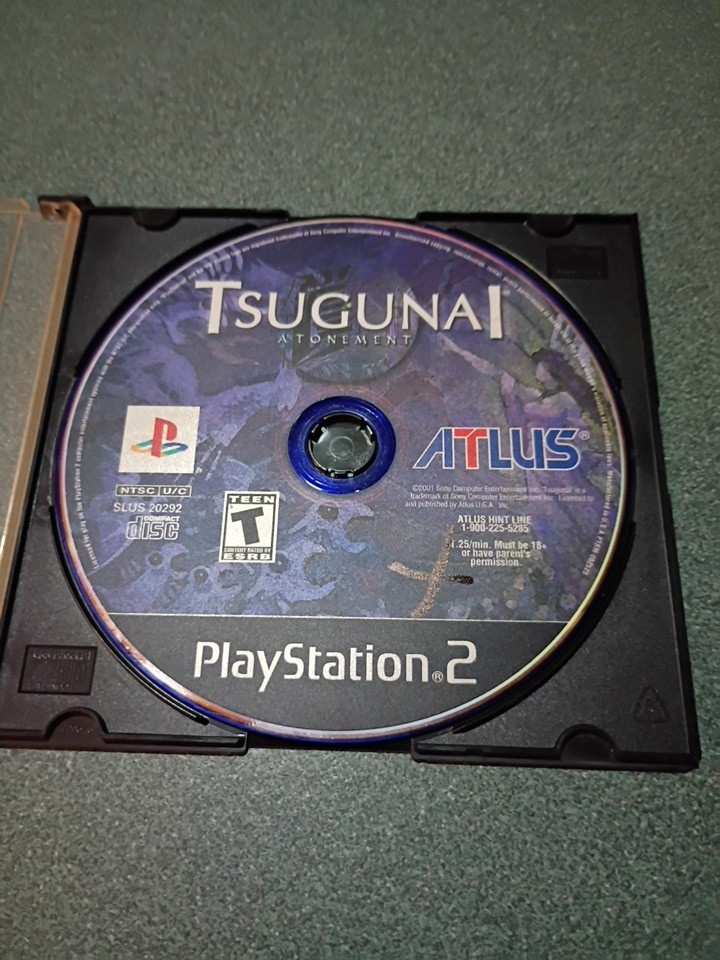 Tsugunai: Atonement (Sony PlayStation 2) ATLUS, RPG, T-Teen, NTSC-U/C 2001