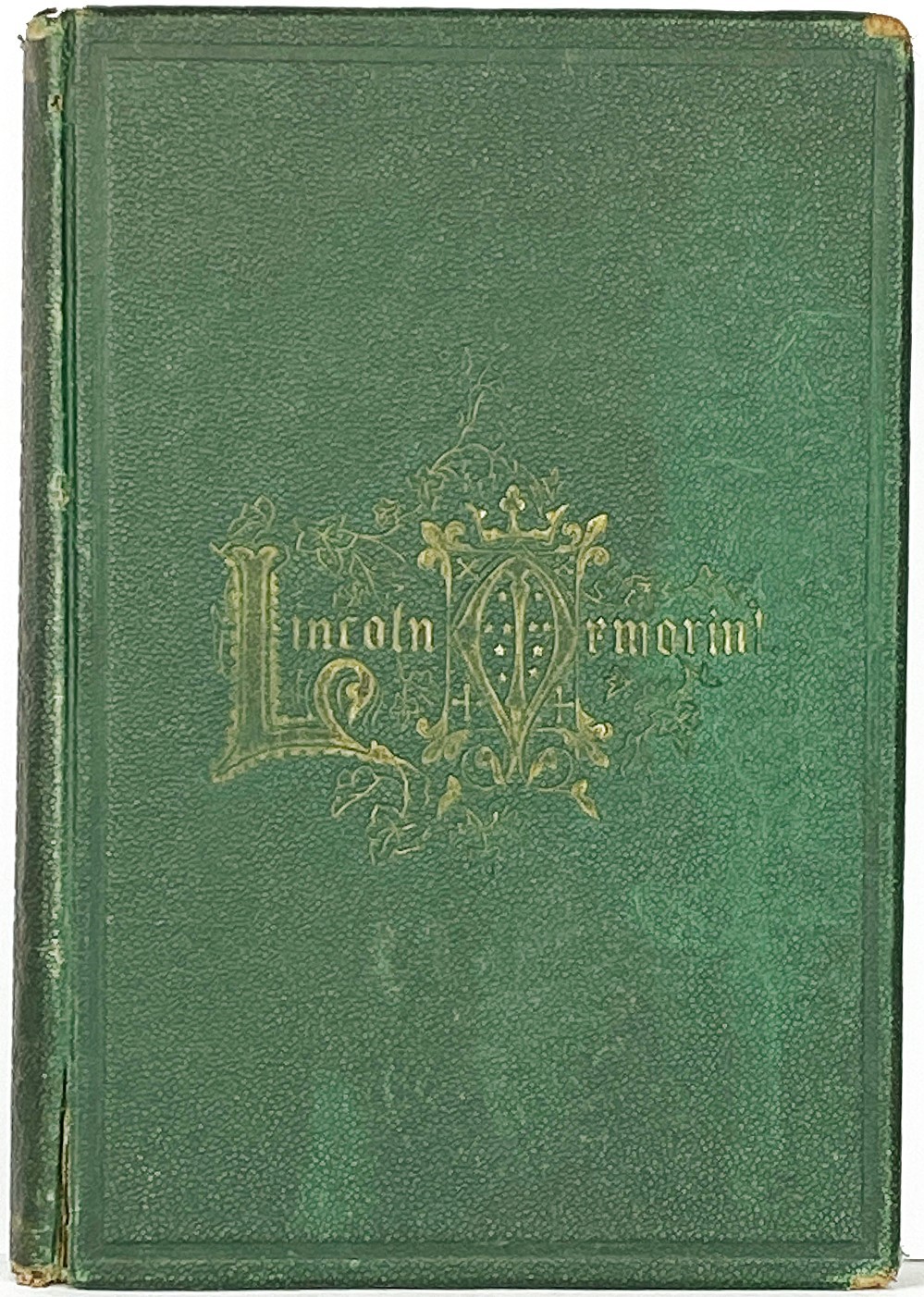 1865 LINCOLN MEMORIAL FIRST EDITION ASSASSINATION CIVIL WAR RARE ANTIQUE BOOK
