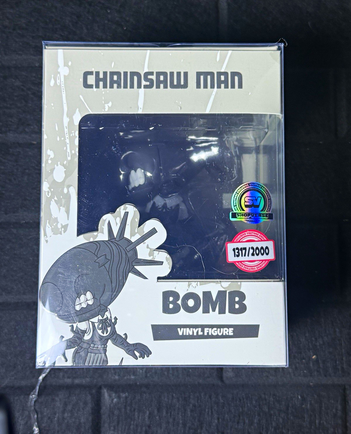 Youtooz Chainsaw Man Bomb Vinyl Figure ShopVerse Exclusive #1317/2000