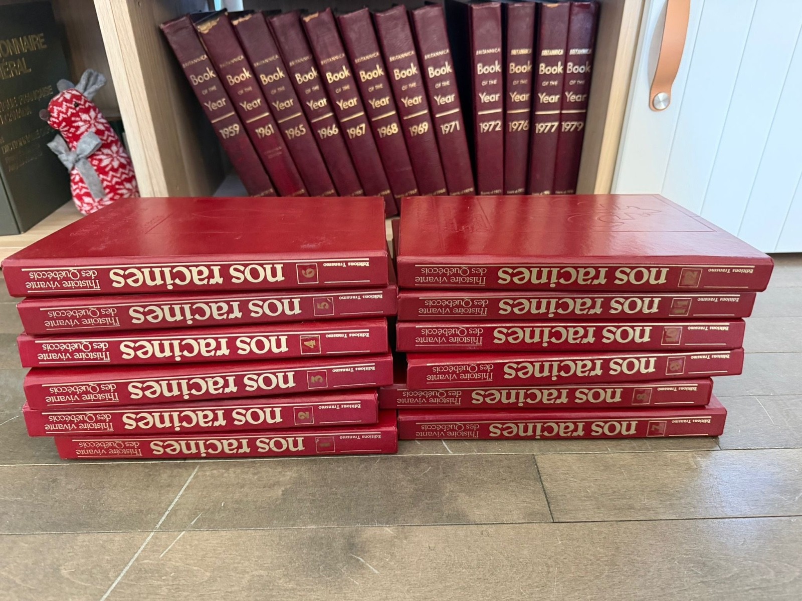 Rare Complete Vintage Quebec History Collection – 12 Volume Hardcover Set