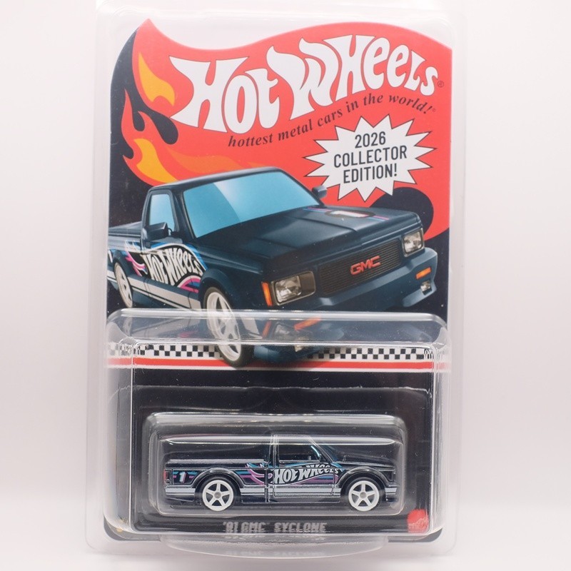 Hot Wheels 2026 Target Mail In 1991 GMC Syclone Collector Edition In Hand Hot Wheels 2026 Target Mail In 1991 GMC Syclone Collector Edition In Hand