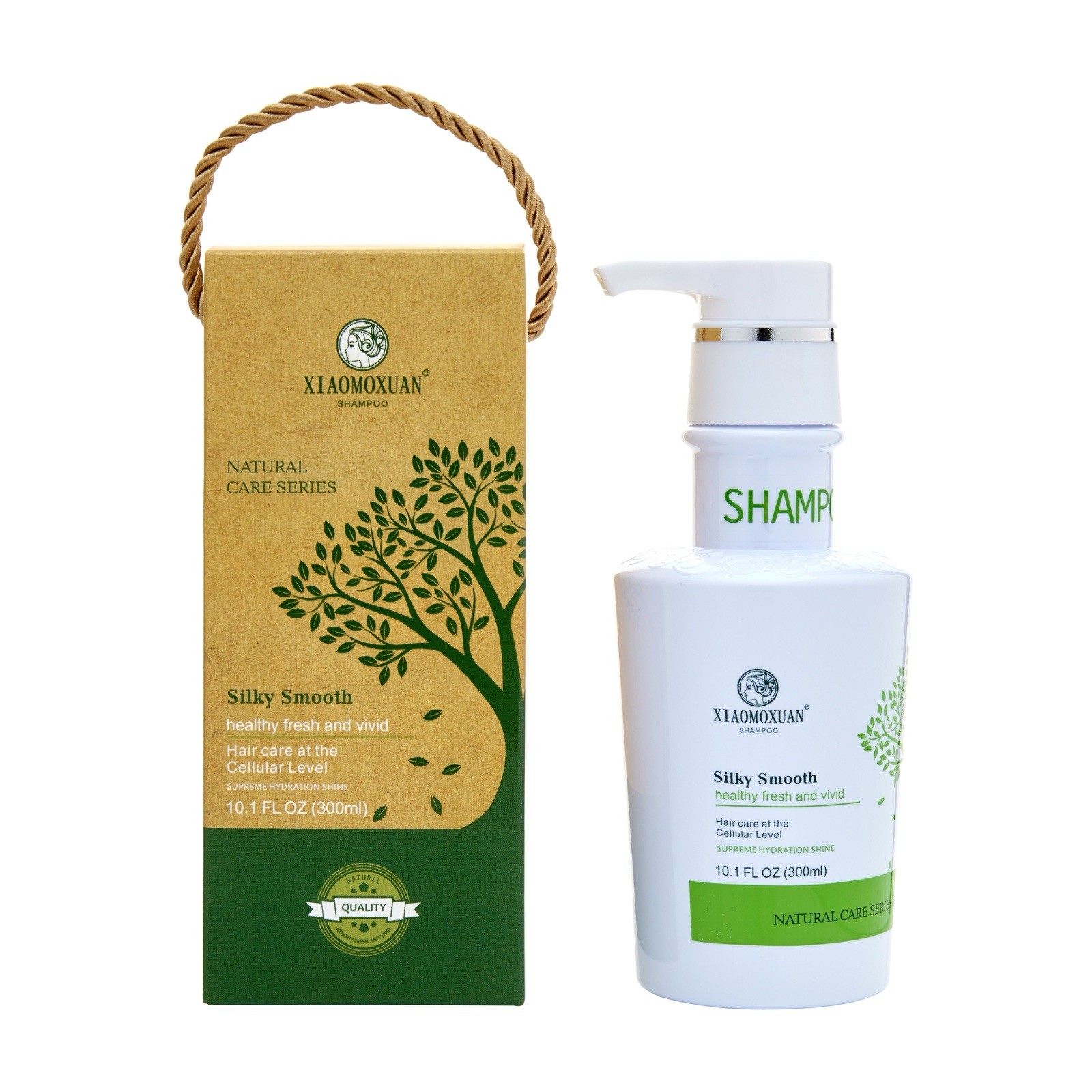 XIAOMOXUAN Silky Smooth Tea Tree Hair Shampoo-Deep Hydration & Shine-Restoration