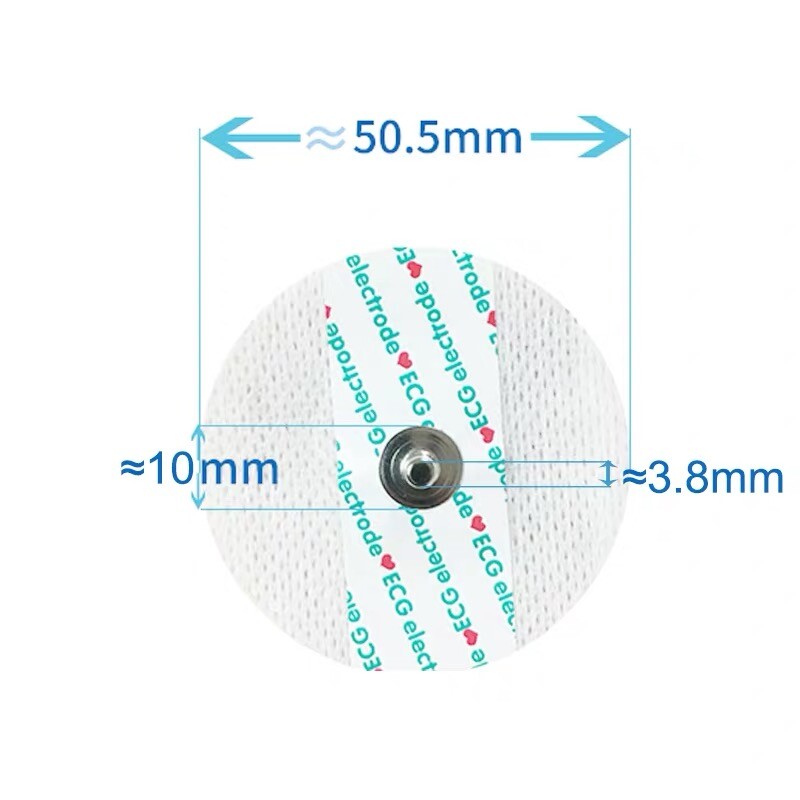 500pc For Adult/Child Disposable Foam Non-woven Round ECG/EKG Electrode Pads 500pc For Adult/Child Disposable Foam Non-woven Round ECG/EKG Electrode Pads