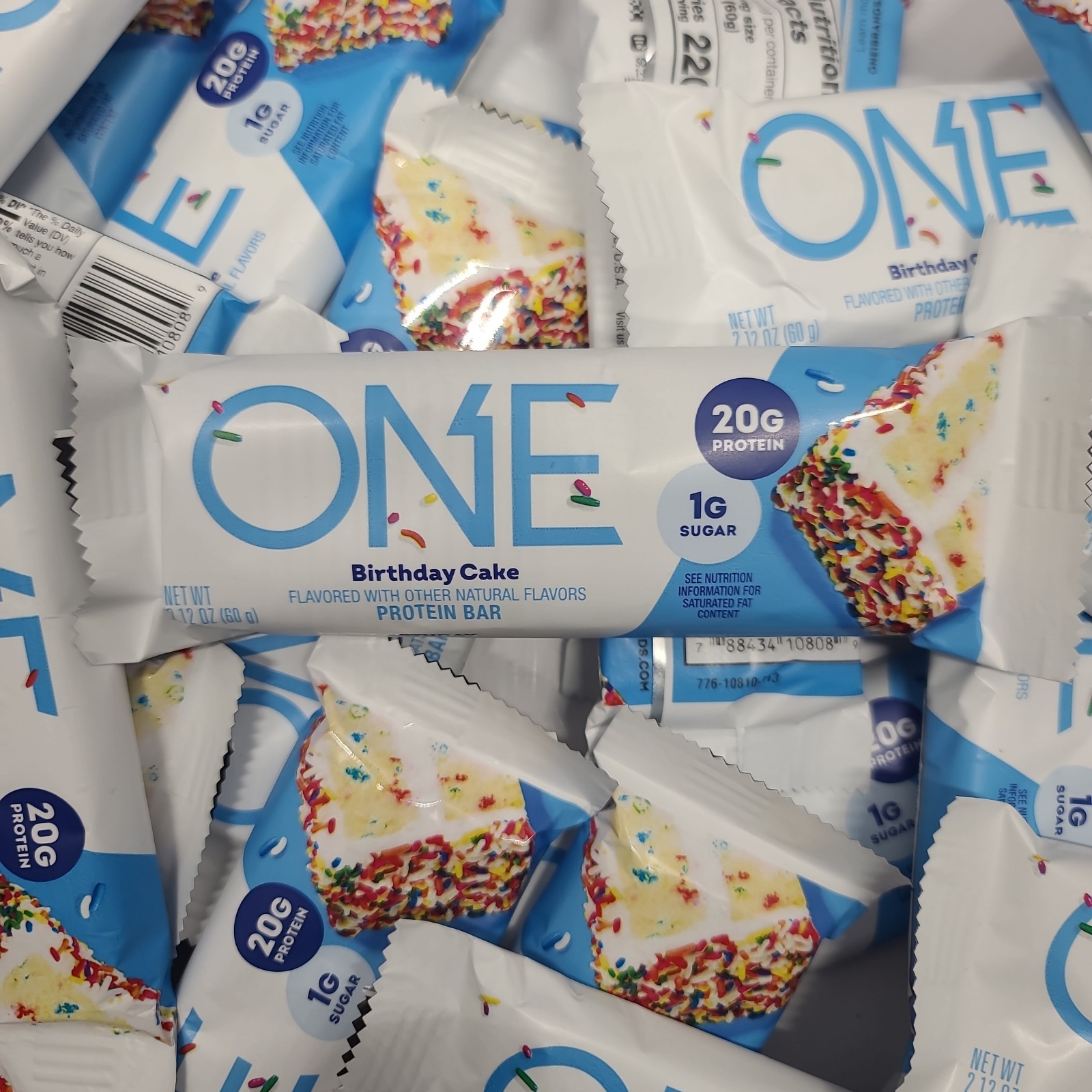ONE Protein Bars - Birthday Cake - Lot of 72 - ONE Protein Bars - Birthday Cake - Lot of 72 -