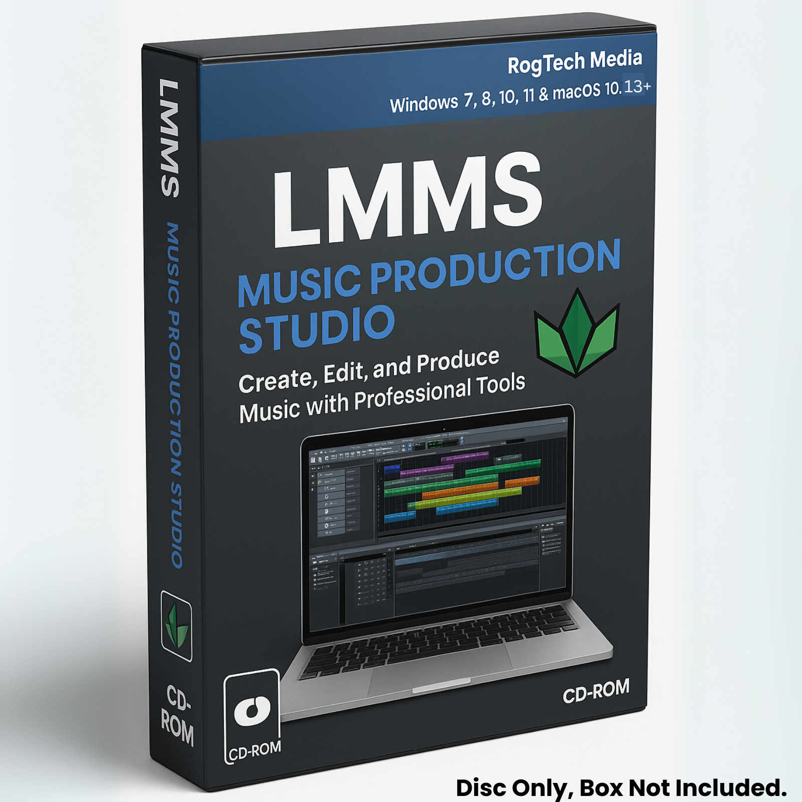 Pro Music Production Software Beat Maker MultiTrack Audio Editor Mixing DAW