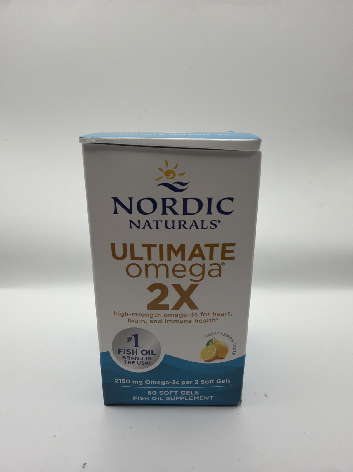 60 SOFT GELS NORDIC NATURALS ULTIMATE OMEGA 2X LEMON EXP 06/28 60 SOFT GELS NORDIC NATURALS ULTIMATE OMEGA 2X LEMON EXP 06/28