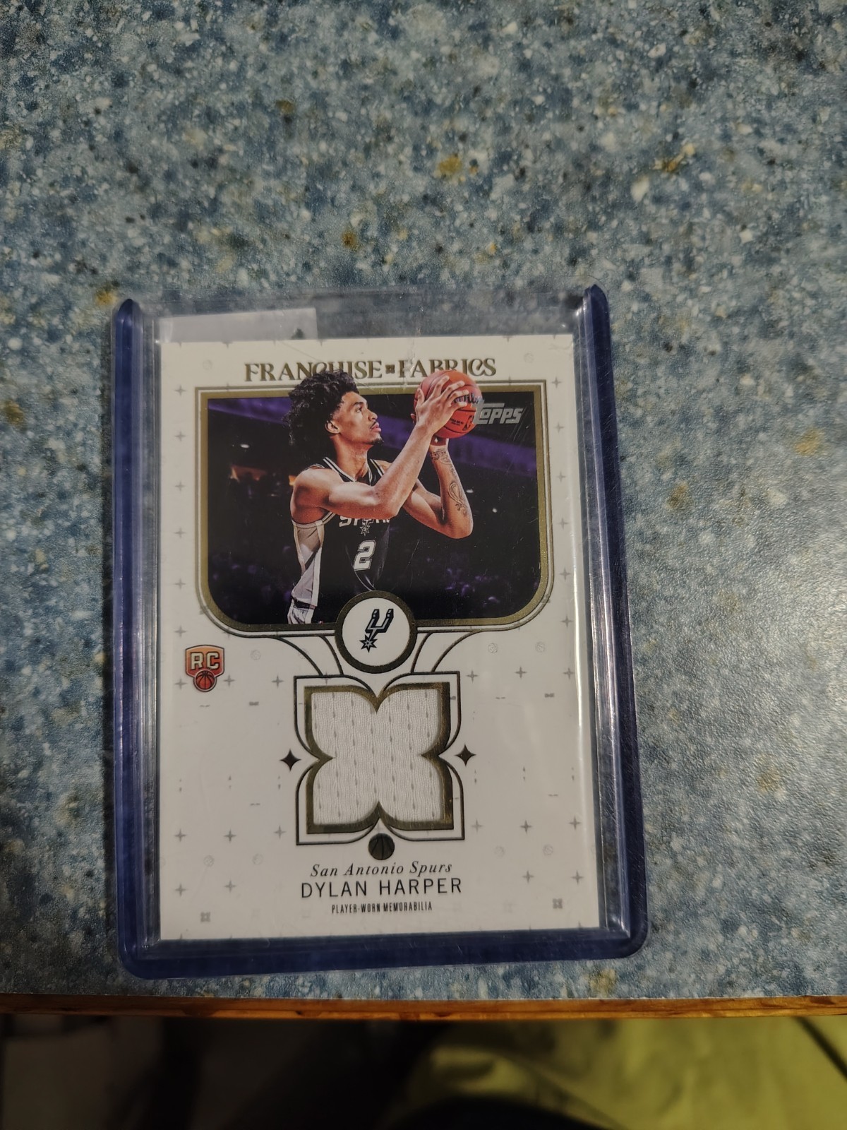 2025-26 Topps - Franchise Fabrics Dylan Harper #FF-DH (MEM, RC)