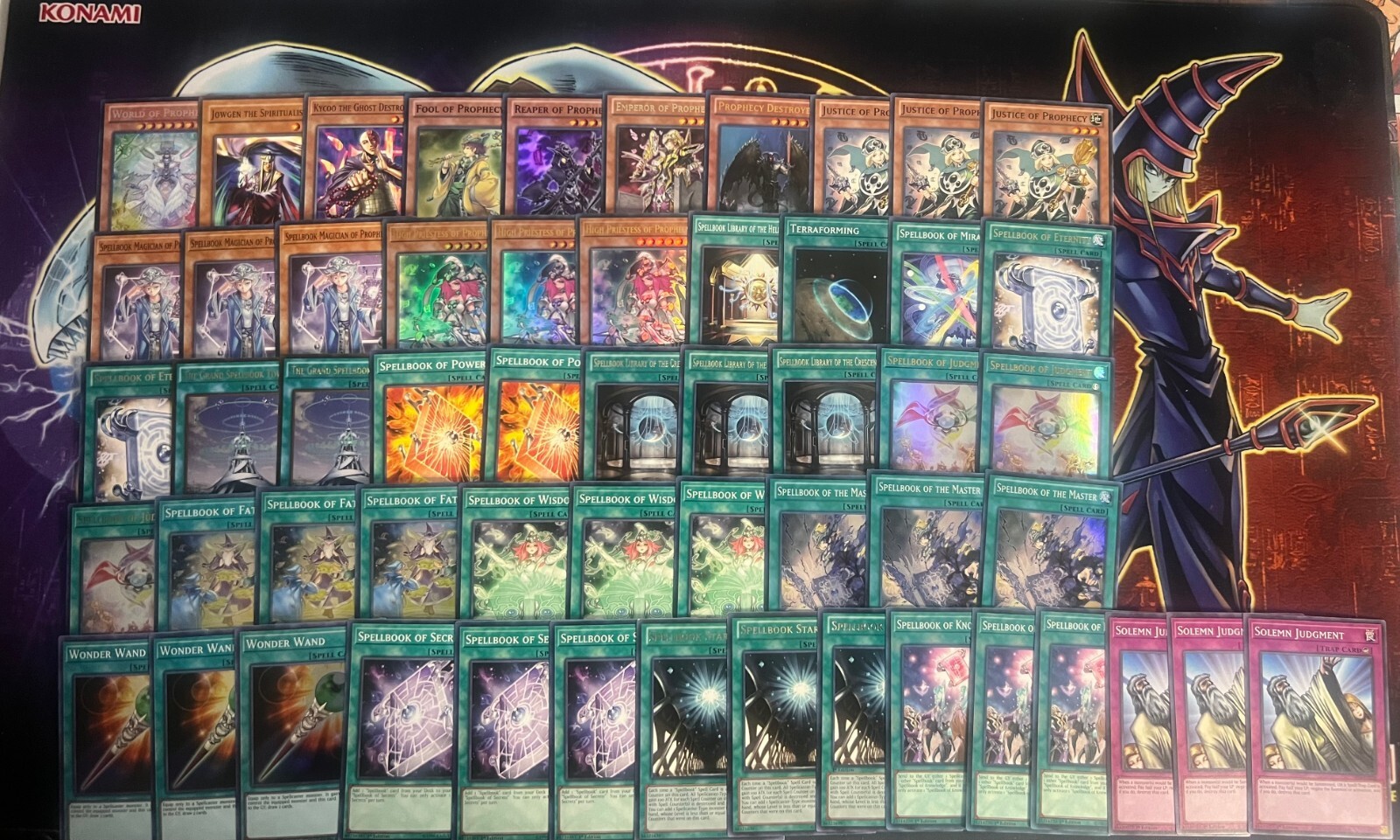 Spellbook Prophecy Magician Fate Power Duality Solemn Judgment Yugioh Deck