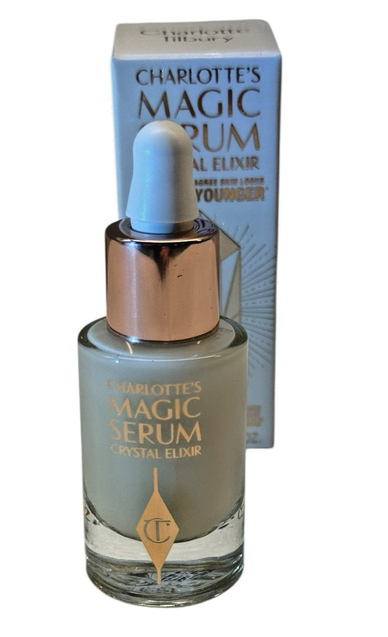 Charlotte Tilbury Magic Serum Crystal Elixir 0.27fl.oz/8ml Travel size- NIB