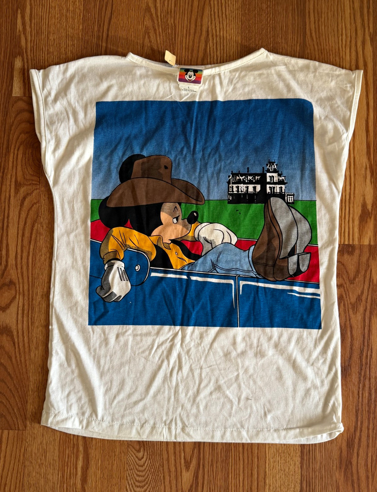 Vintage 80s Disney Cowboy Mickey Tee Vintage 80s Disney Cowboy Mickey Tee