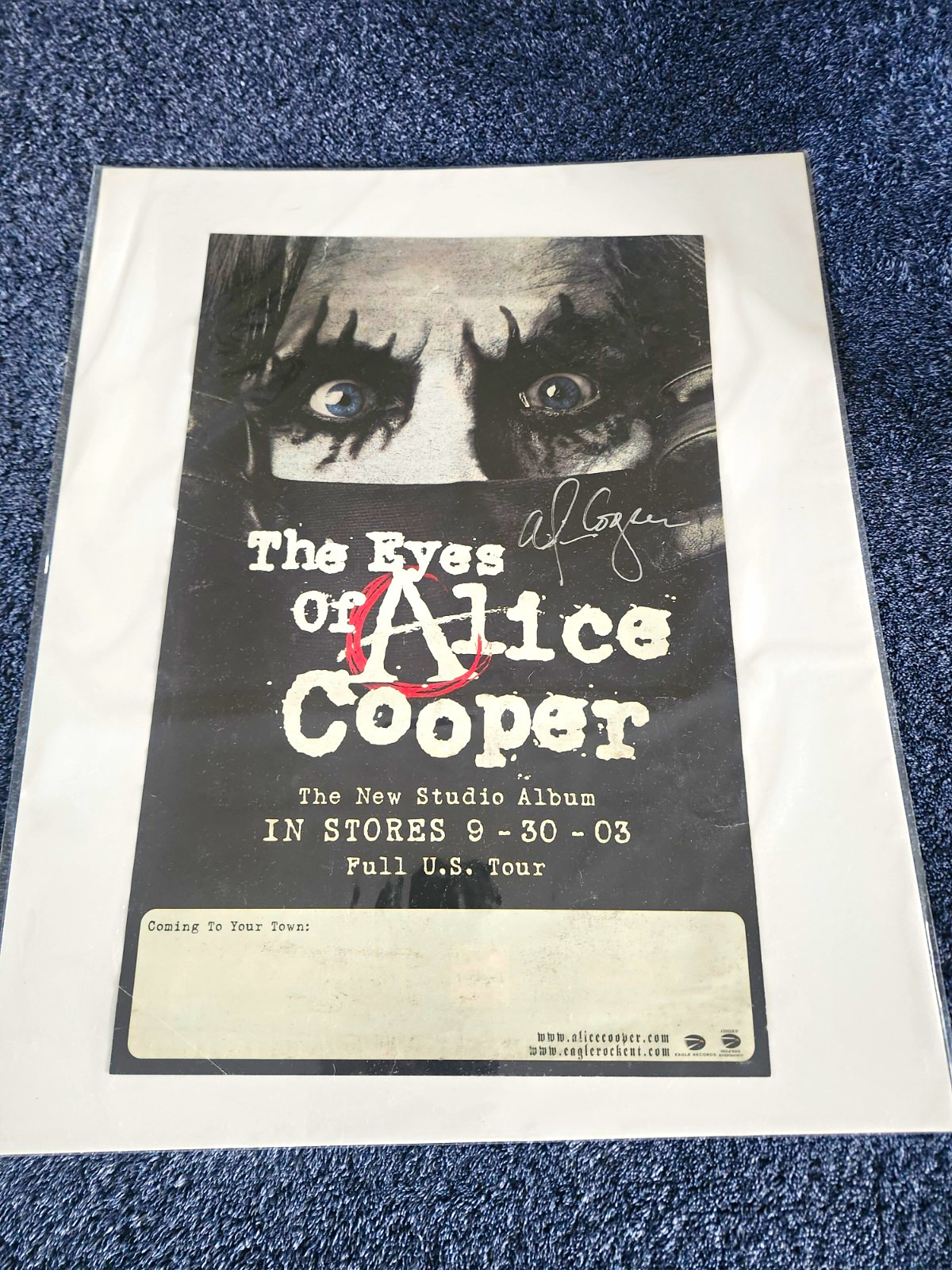 Alice Cooper Twice Signed \ Alice Cooper Twice Signed \