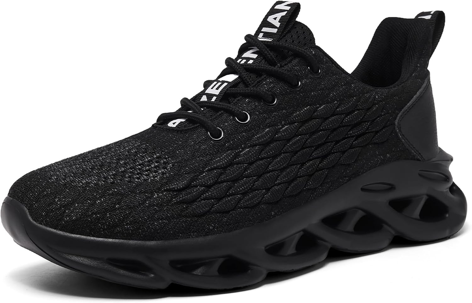 Men\'S Running Shoes Slip on Gym Sneakers Shock Absorbing Workout, Casual Tennis