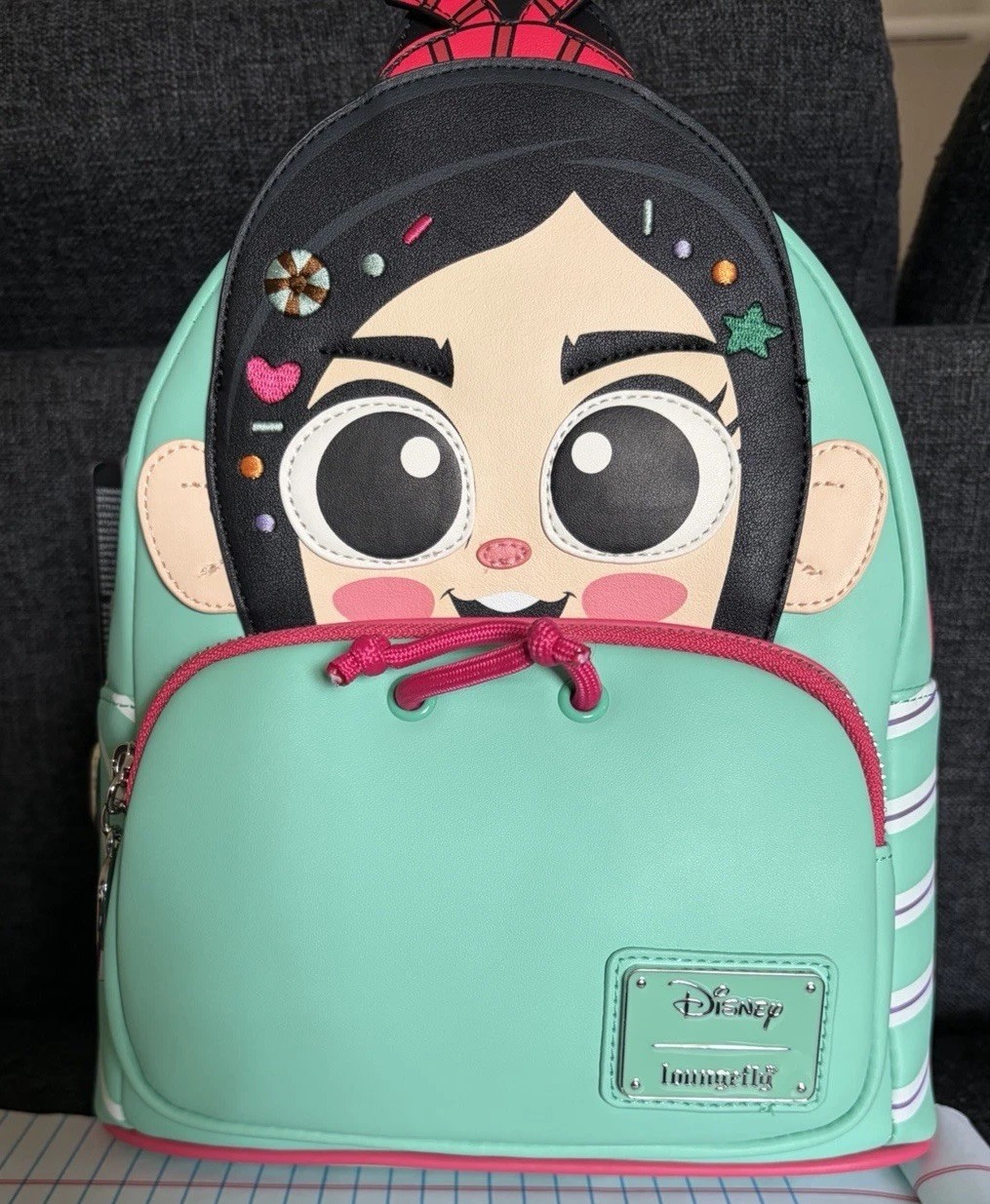 NWT Disney Loungefly GRAIL Vanellope Cosplay Wreck it Ralph