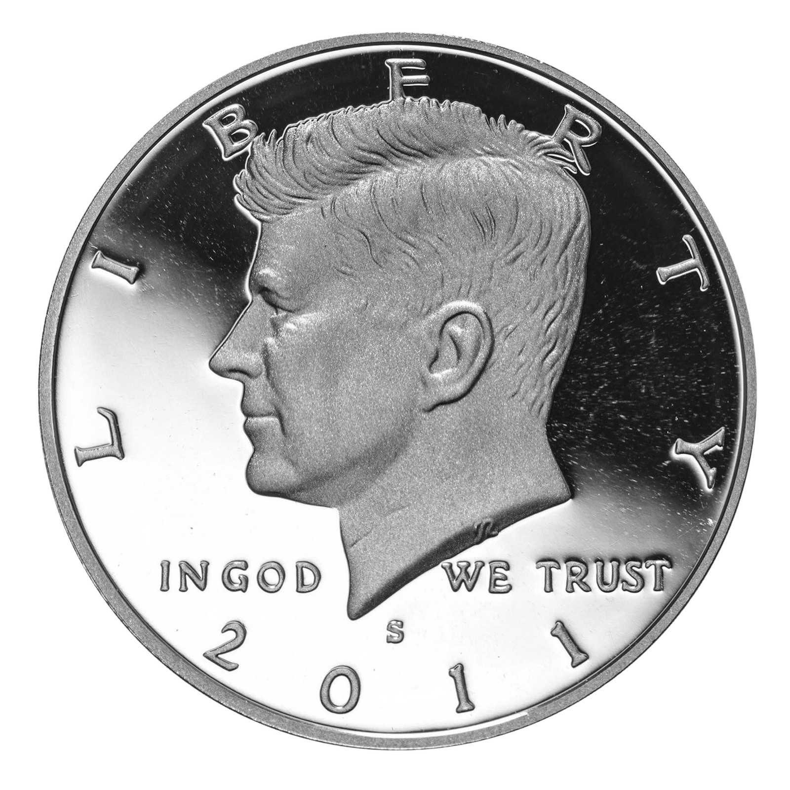 2011 -S Kennedy half dollar Gem DCAM Proof 90% Silver