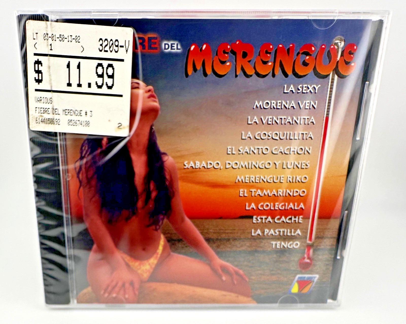 Fiebre del Merengue, Vol. 3 by Various Artists [ NEW CD, 1998 Velvet ]