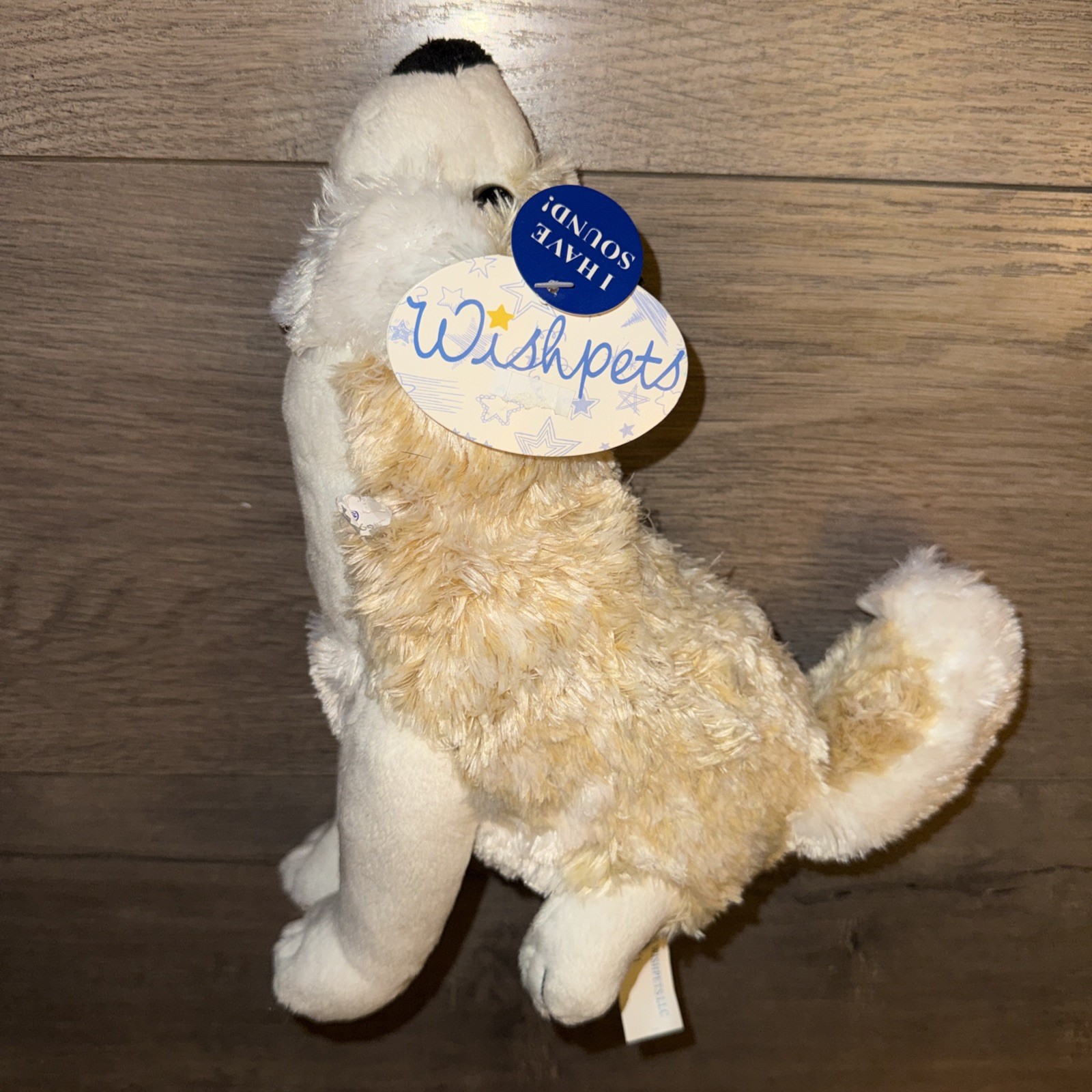 Vintage Wishpets Shriki Wolf Plush 2005 White Howling 63022 10” Rare HTF Vintage Wishpets Shriki Wolf Plush 2005 White Howling 63022 10” Rare HTF