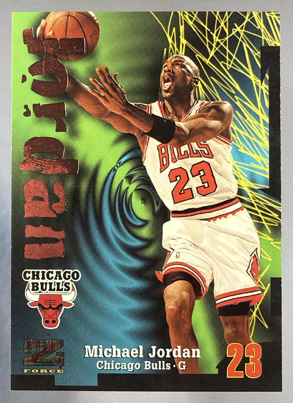 1997-98 Skybox Z-Force Michael Jordan Bulls #23 B-NM