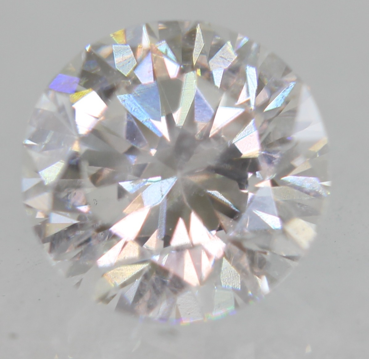 Certified 0.50 Carat D VS2 Round Brilliant Natural MINED Loose Diamond 5.04mm