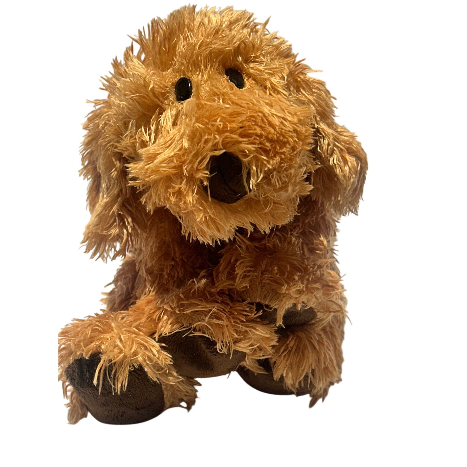 Ty Classic Calhoun Dog Plush Golden Brown Shaggy Stuffed Animal Vintage 2003 Ty Classic Calhoun Dog Plush Golden Brown Shaggy Stuffed Animal Vintage 2003