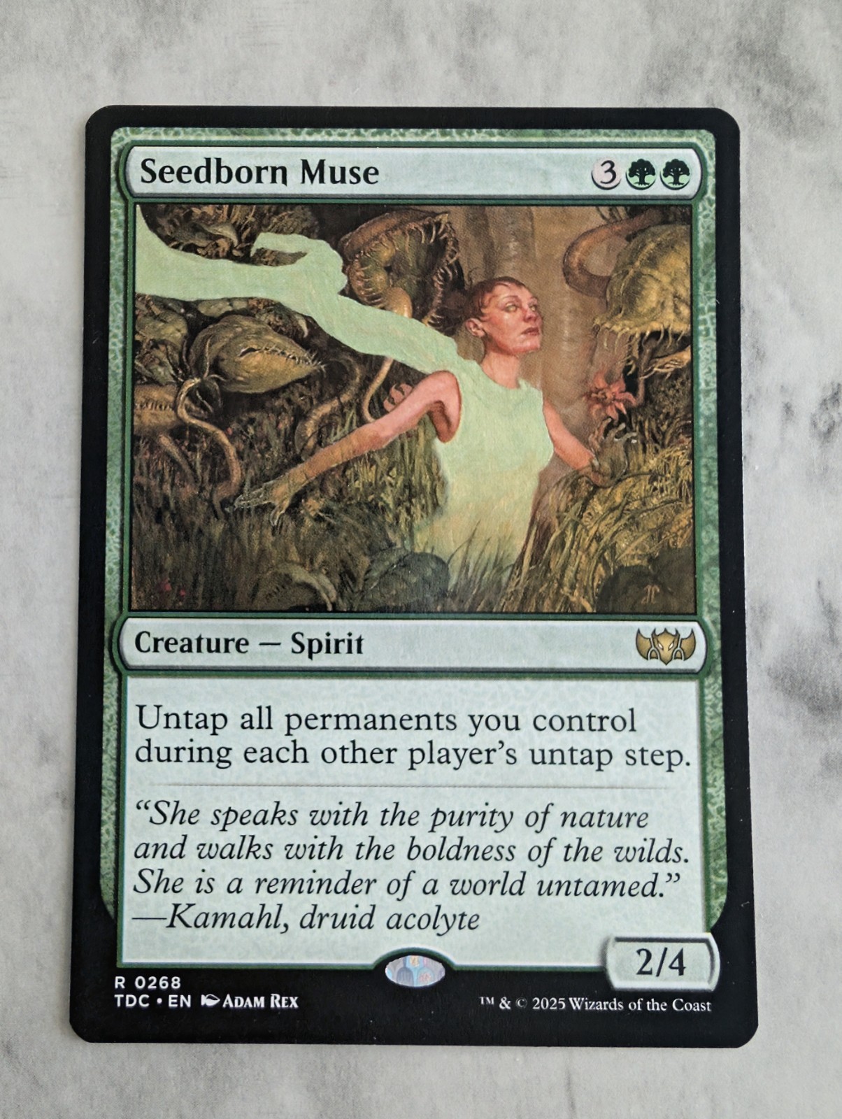 Seedborn Muse | MTG TDC | Green Spirit Untap EDH Commander Staple Rare | NEW NM