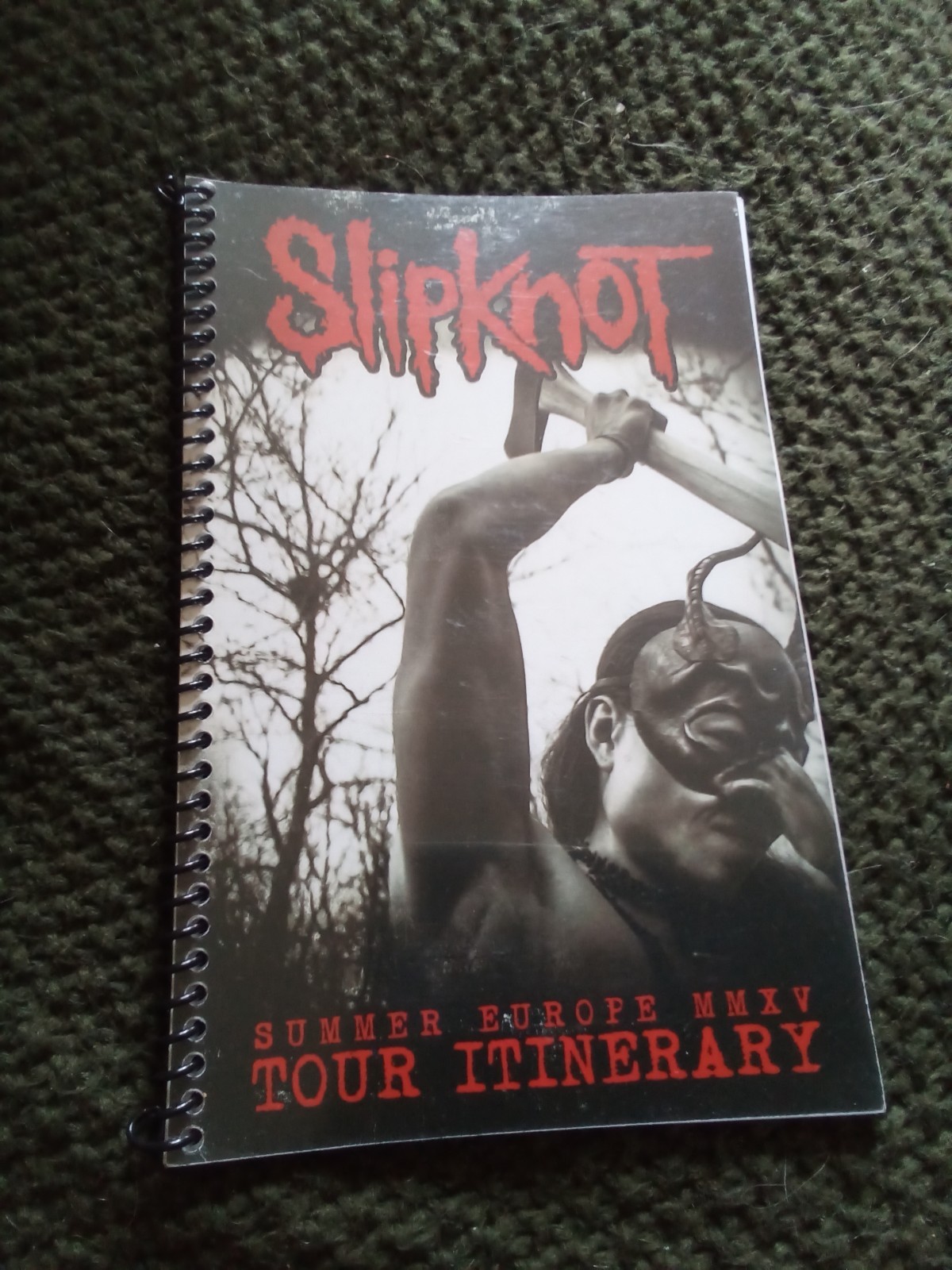slipknot 2015 itinerary book slipknot 2015 itinerary book