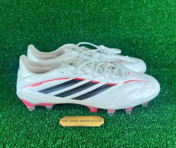 Men Adidas Copa Pure IV Elite White Lucid Red Soccer Cleats JQ0396 Size 10.5