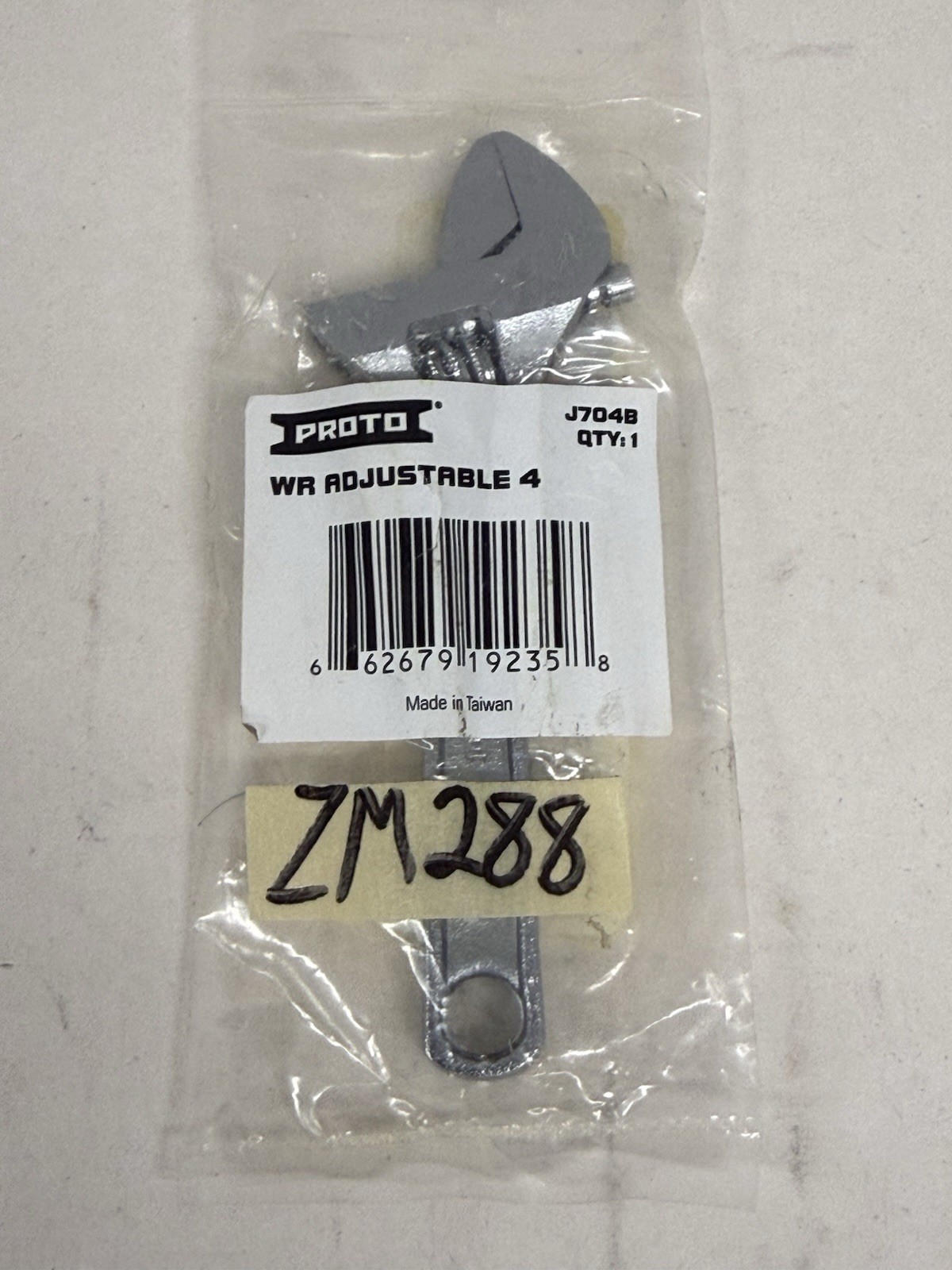 Proto Professional USA Made 4” Compact Mini Adjustable Wrench, J705B , J704 New Proto Professional USA Made 4” Compact Mini Adjustable Wrench, J705B , J704 New