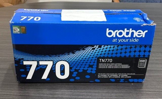 Brother TN770 Black Super High Yield Toner Cartridge