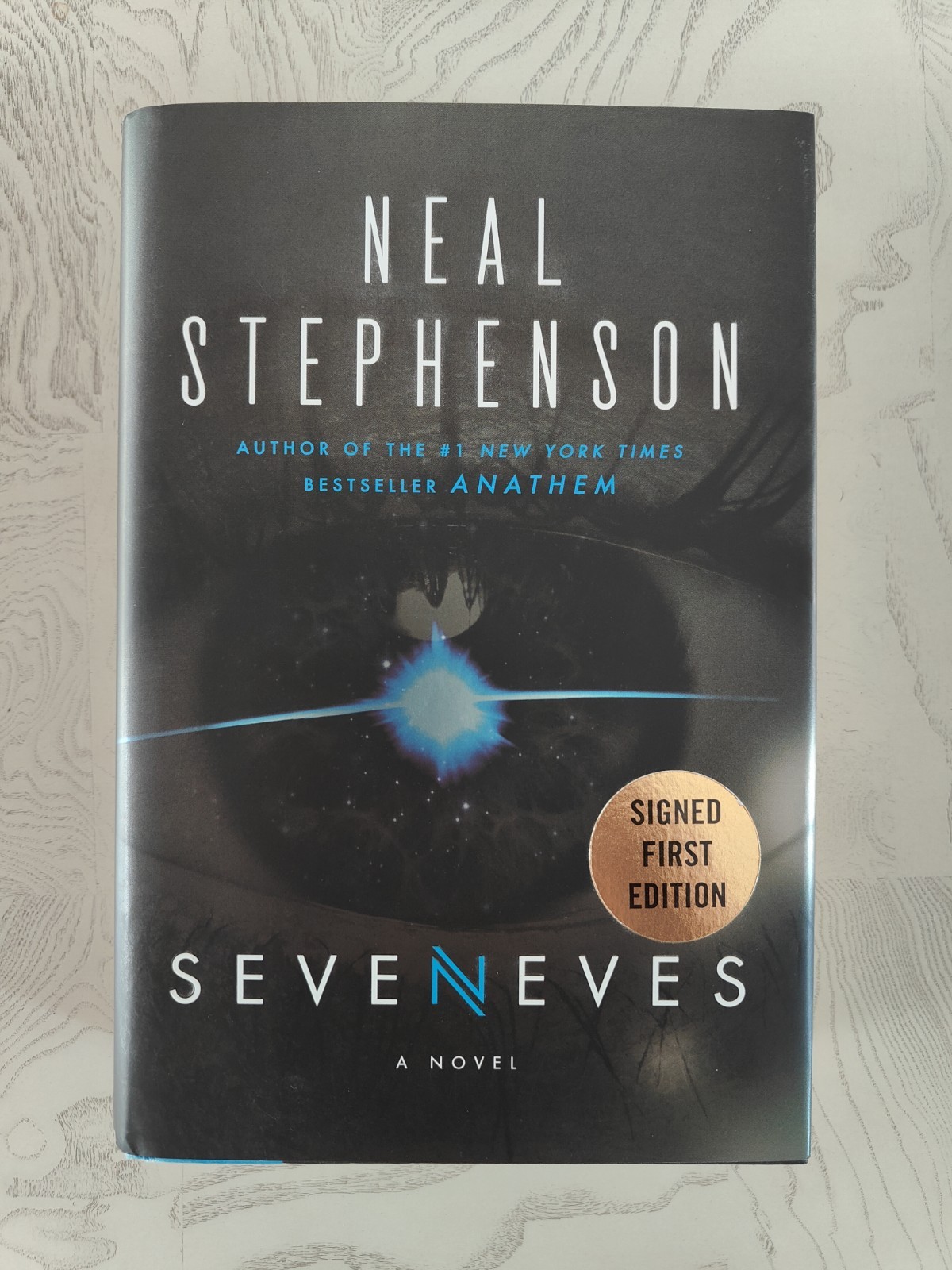 Seveneves - Neal Stephenson, Inscribed Autograph, Specially Bound, 1st Edition