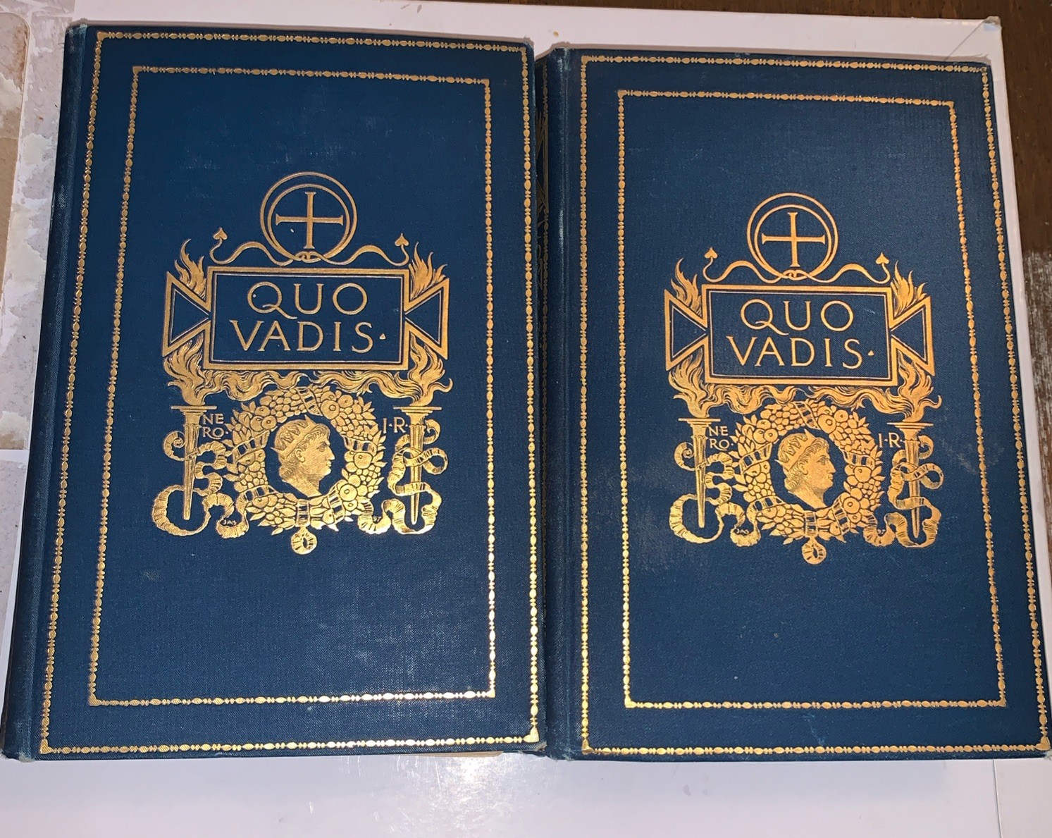 Quo Vadis,Henryk Sienkiewicz 1897 Vols.1&2 New Edition Curtin Trans Illustrated 