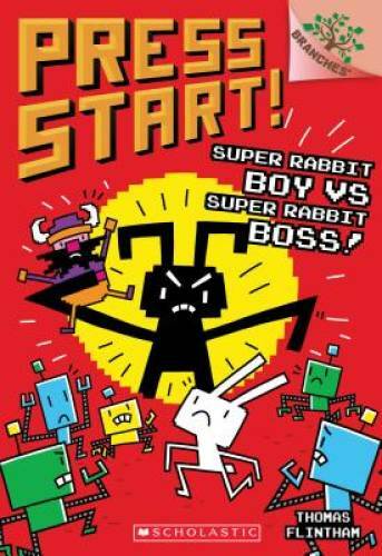 Super Rabbit Boy vs. Super Rabbit Boss: A Branches Book (Press Sta - GOOD