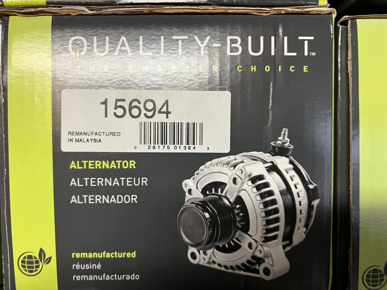 Alternator Quality-Built 15694 Remanufactured