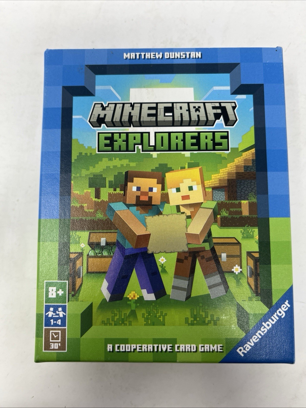 Ravensburger Minecraft Explorers Cooperative Card Game 2024 New Sealed Strategy