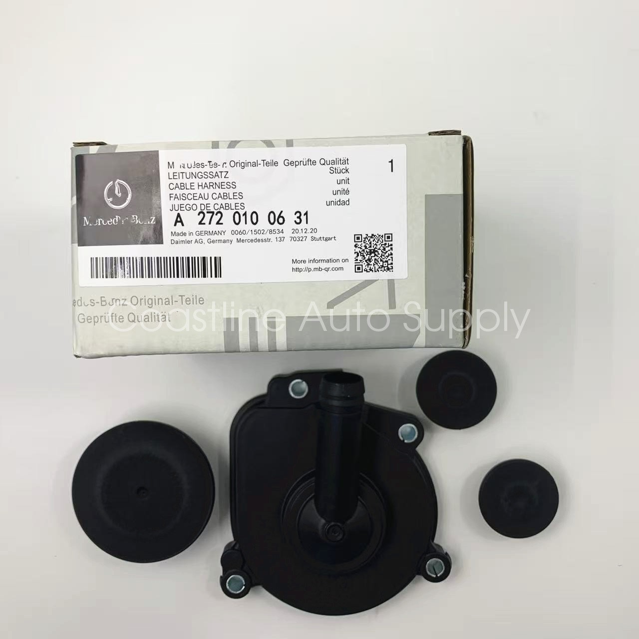 Engine Oil Separator Cover with Camshaft Cap Set FOR Mercedes Benz Premium HD US