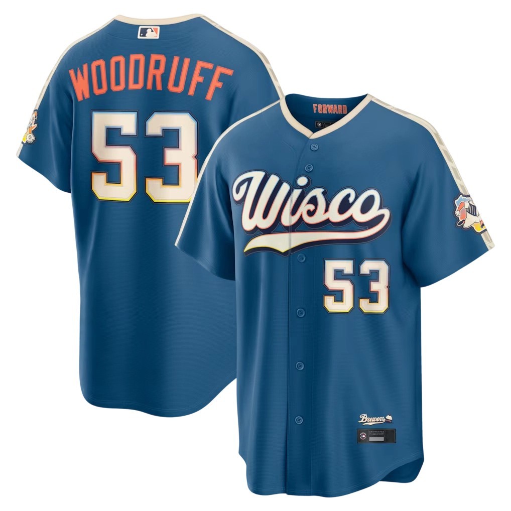 NWT Men\'s/Youth Brewers Mineral Blue 2026 City Connect Stadium Jersey