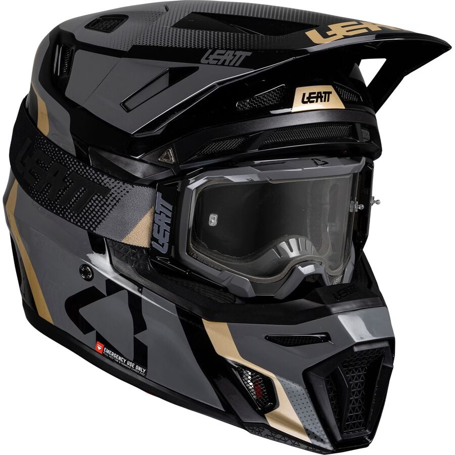 Leatt 2025 Moto 8.5 Composite Helmet With 5.5 Velocity Goggles