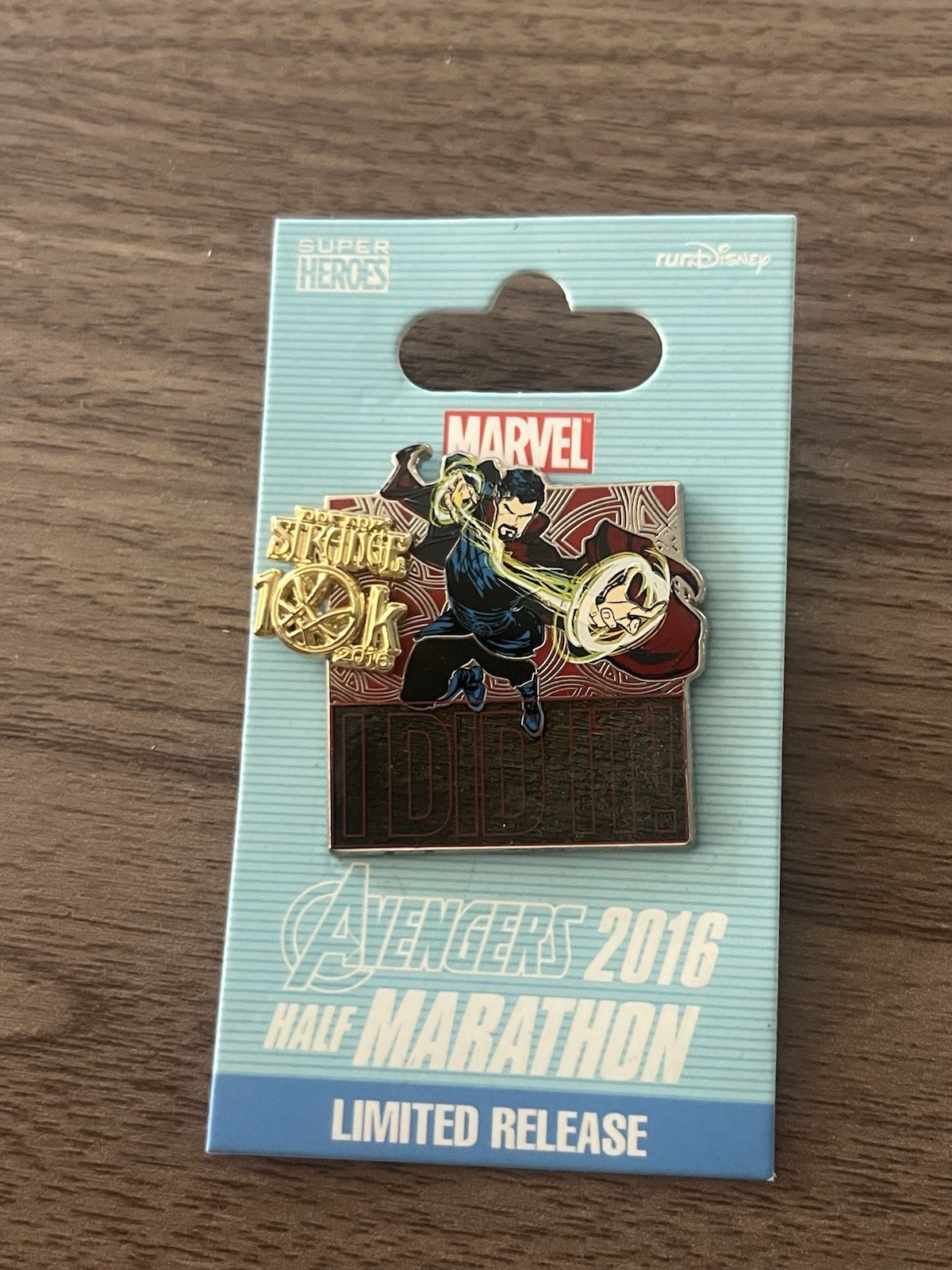 Disney Avengers 2016 Half Marathon Doctor Strange Marvel runDisney pin 159613 LR Disney Avengers 2016 Half Marathon Doctor Strange Marvel runDisney pin 159613 LR