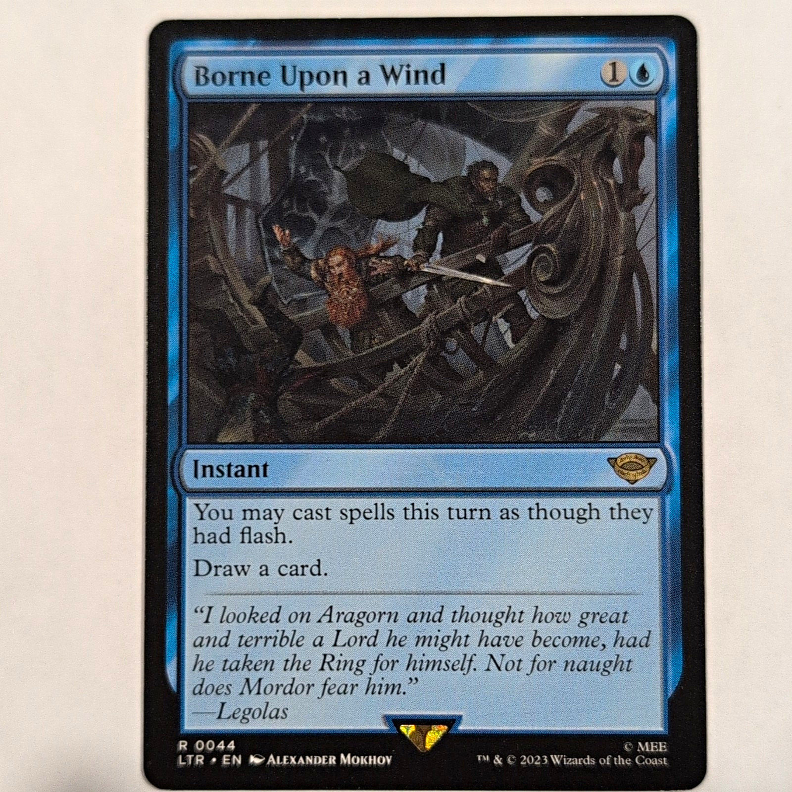 Wizards of the Coast Borne Upon a Wind LTR 0044 Regular Rare EN 2023
