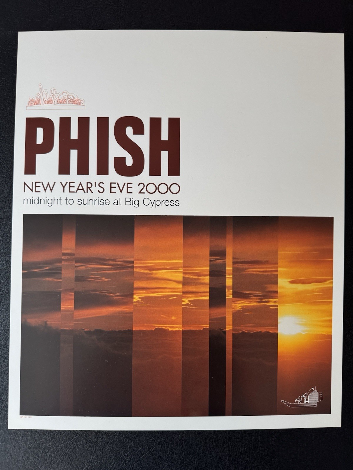 Phish New Year’s Eve Sunrise Big Cypress 1999 Poster Print - Jager DiPaola Kemp