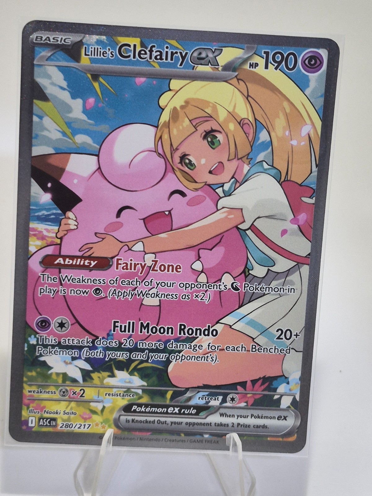 Lillie\'s Clefairy ex - 280/217 - ME: Ascended Heroes