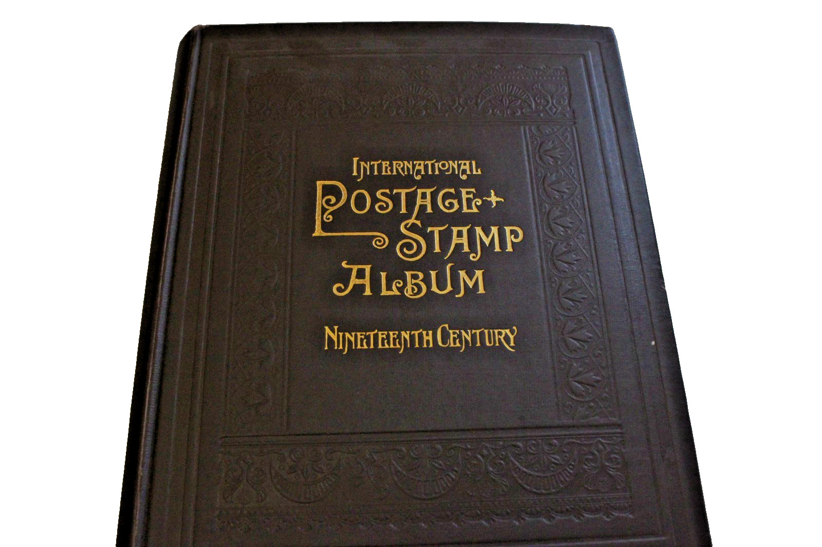 Scott Brown International 19th Century Stamp Album  with 500+ Stamps