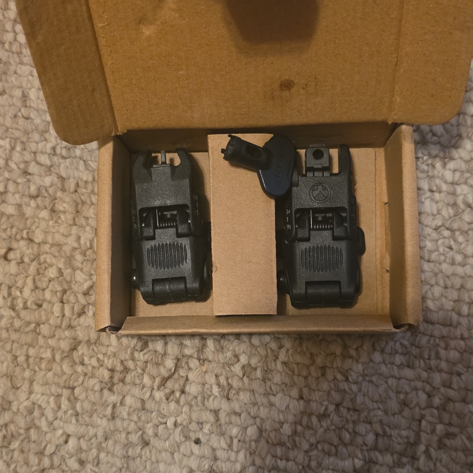 MAGP MBUS2 Flip Up Back Up Sight Front / Rear Sights Set Gen 2 MBUIS MAGP MBUS2 Flip Up Back Up Sight Front / Rear Sights Set Gen 2 MBUIS