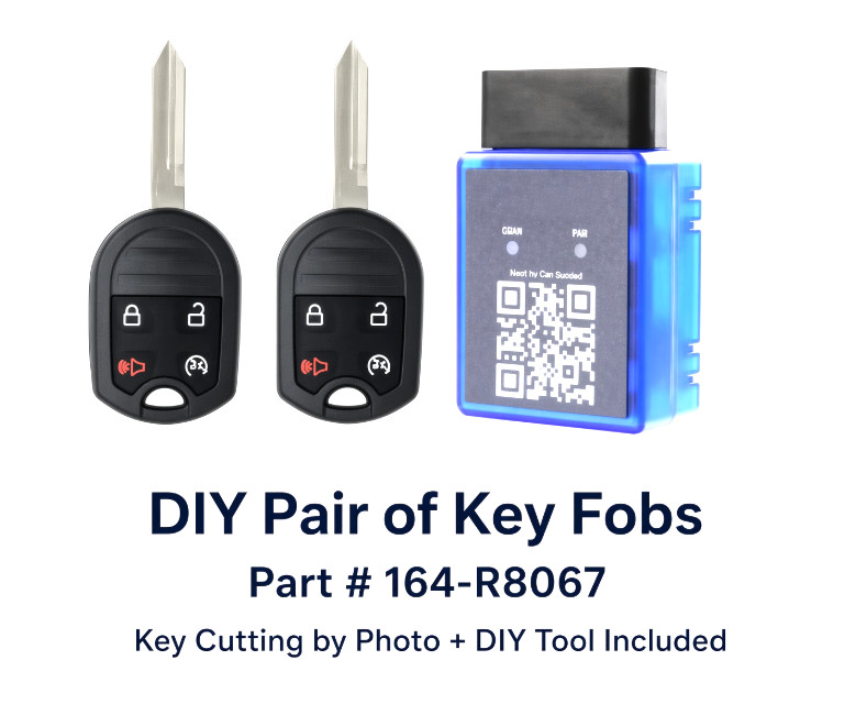 DIY Pair Ford F-150 F-250 Explorer Key Fob 164-R8067 CWTWB1U793 + Key Cut DIY Pair Ford F-150 F-250 Explorer Key Fob 164-R8067 CWTWB1U793 + Key Cut