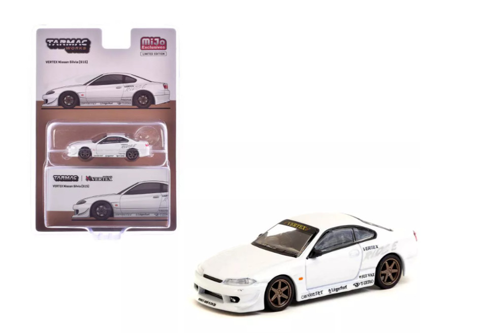 Tarmac Works 1:64 VERTEX Nissan Silvia S15 Tarmac Works 1:64 VERTEX Nissan Silvia S15