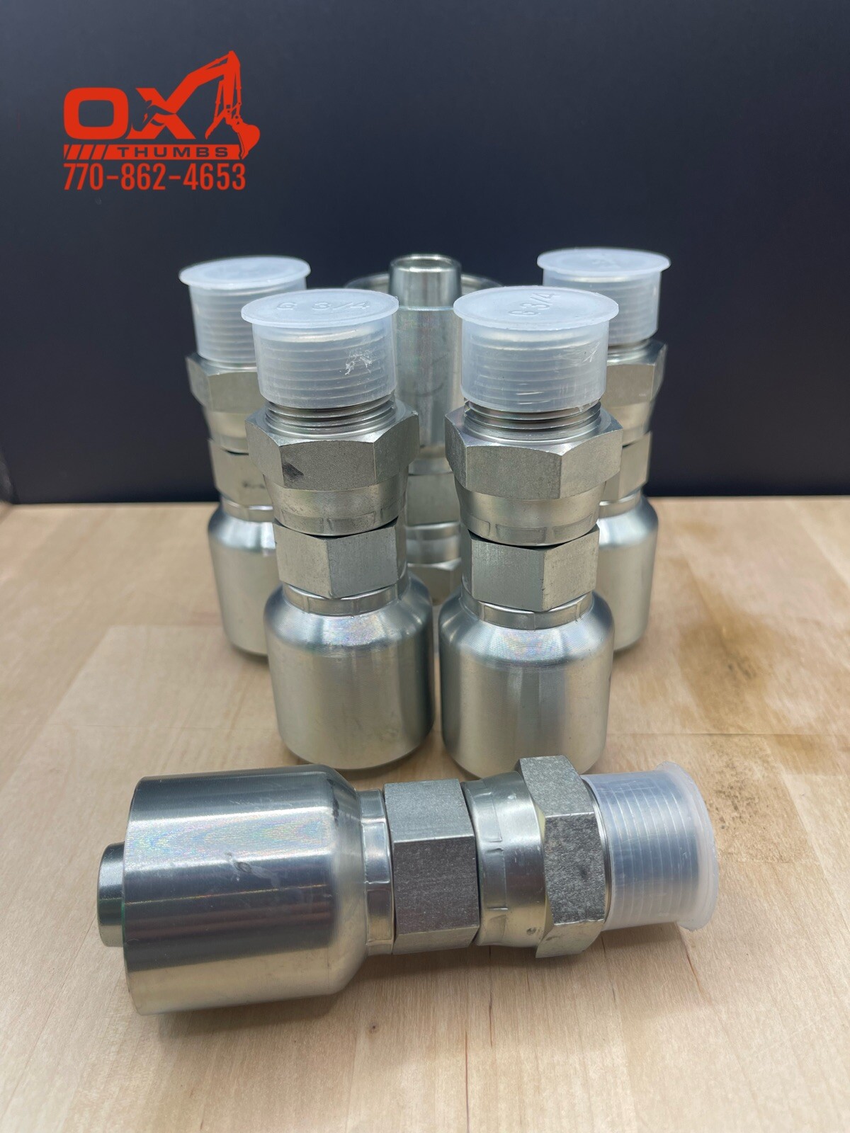 6 Pack Aftermarket Parker Series 43 11343-12-12 3/4\