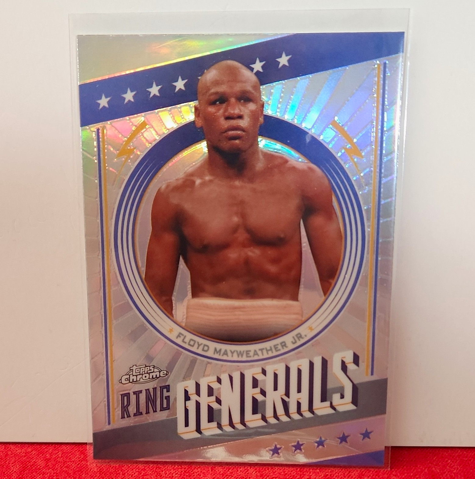 Topps 2024 Topps Chrome Ring Generals Floyd Mayweather Jr. RG-3 Insert