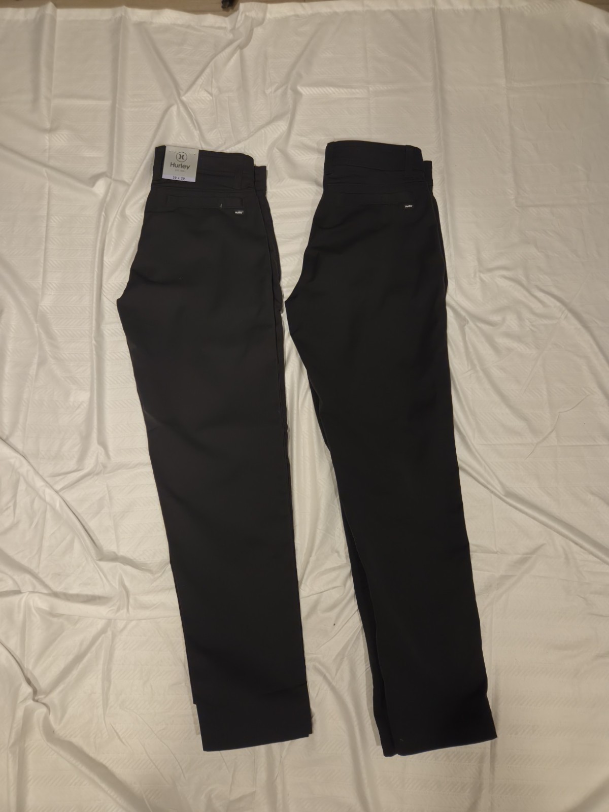 2 x HURLEY Tech Pant Stretch Moisture  w/ Hidden side Pocket new men\'s 30x29